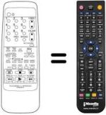 Télécommande équivalente 0766094110