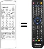 Mando a distancia equivalente 076G031011