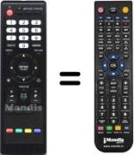 Télécommande équivalente Orion 32 LB 7100 H