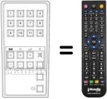 Replacement remote control 08452
