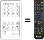 Télécommande équivalente 3405 / 0120.37