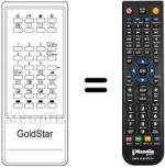 Mando a distancia equivalente 105-045Y