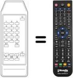 Télécommande équivalente UNIVERSUM 7266612