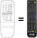 Mando a distancia equivalente 1410