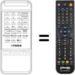 Télécommande équivalente 143.9.4100.69300