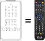 Replacement remote control 16 CHANNELS