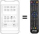 Télécommande équivalente UNIVERSUM 9289786