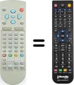 Télécommande équivalente 1AV0U10B17600