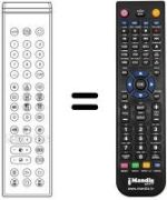 Télécommande équivalente FB 90