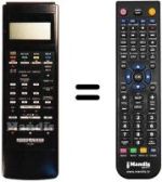Mando a distancia equivalente NordMende V 1400 E