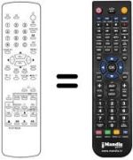 Mando a distancia equivalente 290P-072A10