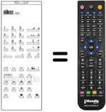 Replacement remote control 30 D