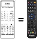 Replacement remote control 30 D3