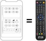 Télécommande équivalente 3404 / 2120