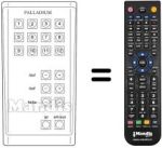 Télécommande équivalente 3405 / 3703.37