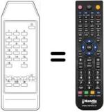 Télécommande équivalente 3418 / 1020