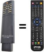 Replacement remote control 3F14-00031-180