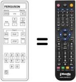 Télécommande équivalente 3 V 59