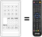 Télécommande équivalente UNIVERSUM 9274093