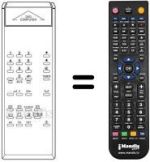 Télécommande équivalente 40 / 100