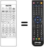 Télécommande équivalente 4AA4U1T0079