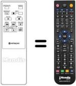 Replacement remote control 56.18321
