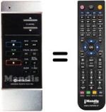 Replacement remote control 56.39791