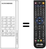 Mando a distancia equivalente COMPUTER CONTROL 4