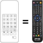 Mando a distancia equivalente 60141