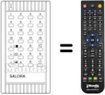 Mando a distancia equivalente 86070
