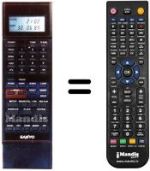 Télécommande équivalente 143.9.4100.68920