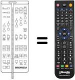 Télécommande équivalente 660.01.0193