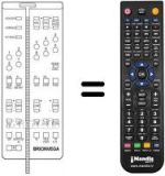 Télécommande équivalente 660.01.0198