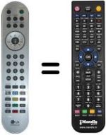 Mando a distancia equivalente 6710V000126F