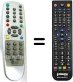 Mando a distancia equivalente 6710V00044L