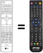 Mando a distancia equivalente LG CE 29Q90 ID