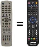 Mando a distancia equivalente 6710V00088B