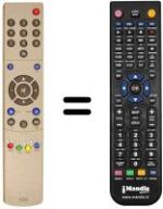 Télécommande équivalente Sinudyne 29H0B