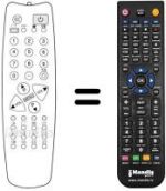 Mando a distancia equivalente UKV 920