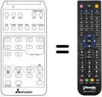 Mando a distancia equivalente 939P-04301
