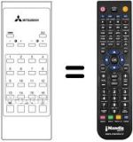 Mando a distancia equivalente 939P-05501