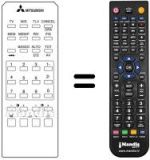 Mando a distancia equivalente 939P-05701