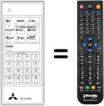 Mando a distancia equivalente 939P-06501