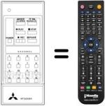 Mando a distancia equivalente 939P-08906