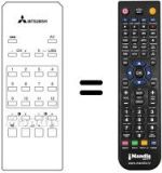 Mando a distancia equivalente 939P-150A4