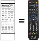 Mando a distancia equivalente 939P-21201