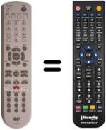 Télécommande équivalente 97P1RA2FB