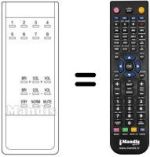 Télécommande équivalente A510710