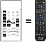 Télécommande équivalente A514620