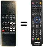Télécommande équivalente A515810